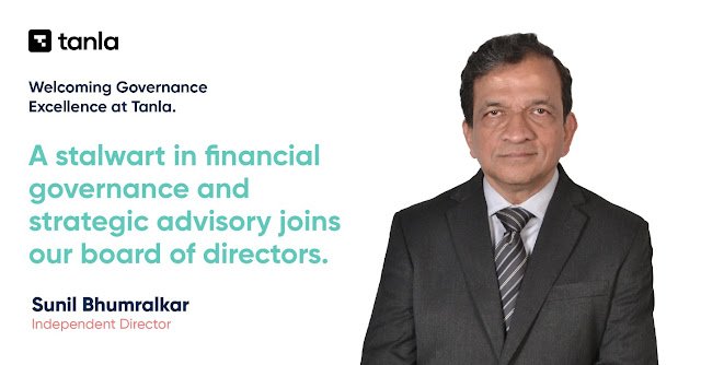 Tanla Appoints Audit and Governance Expert Sunil Bhumralkar, Strengthening Board Oversight